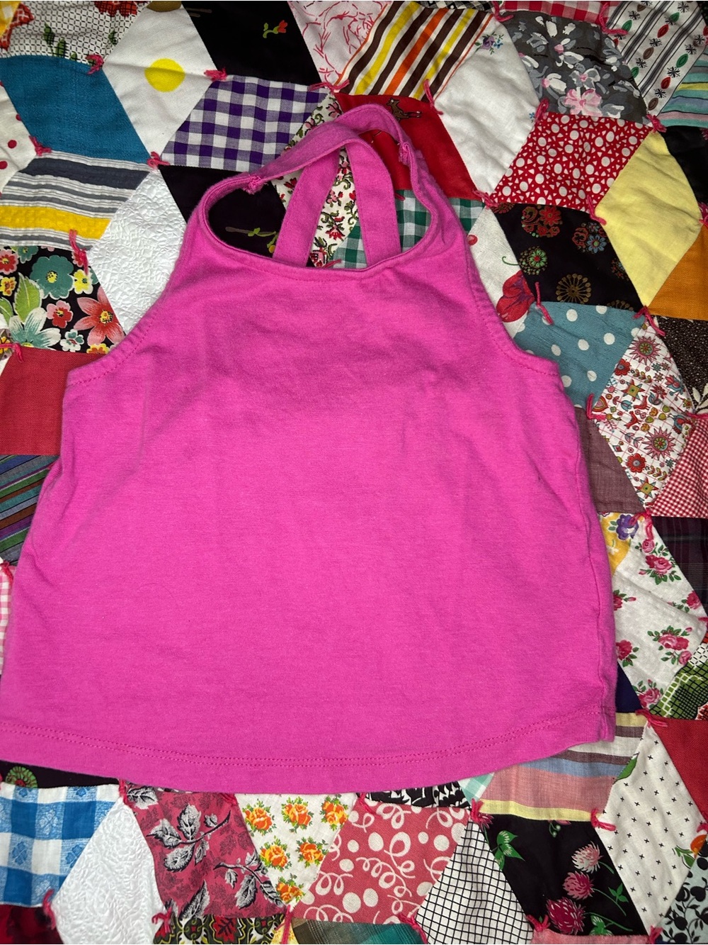 Boden Hot Pink Girls' Tank Top